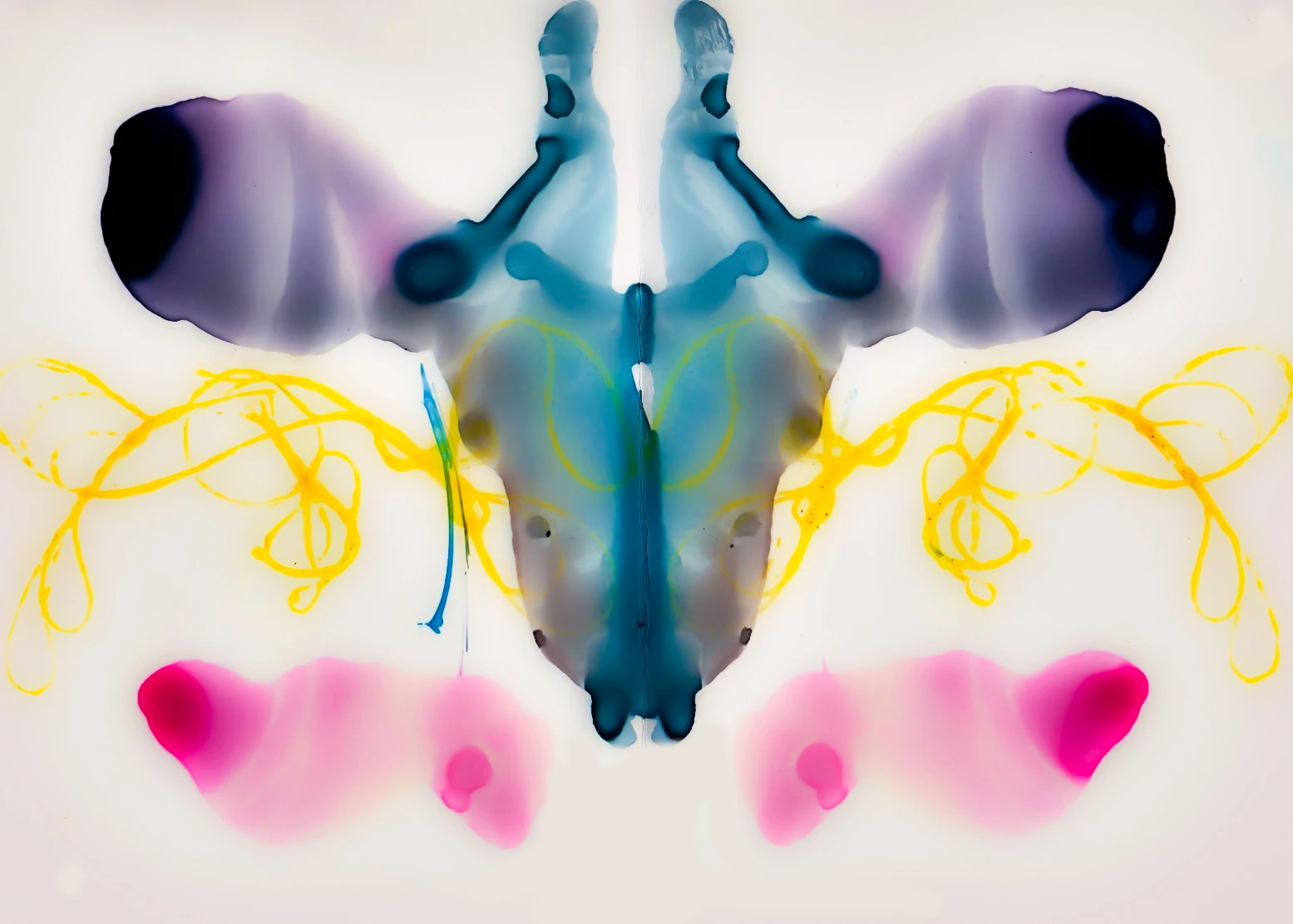 Rorschach test art  psychology artwork