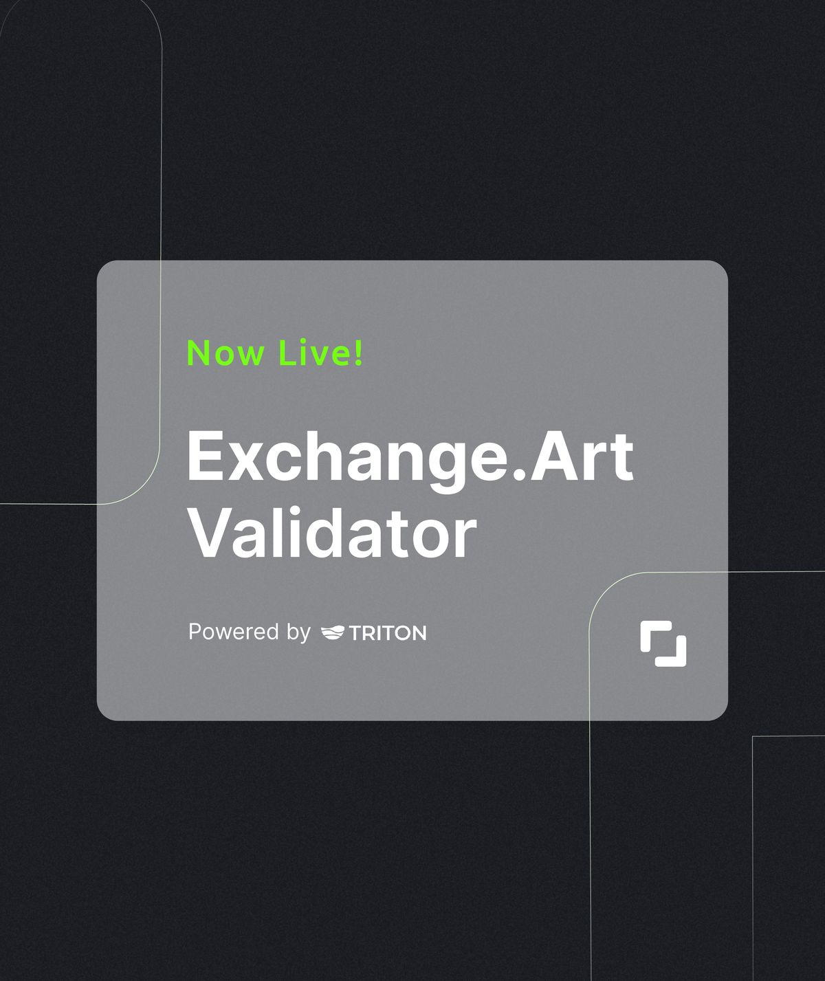 Introducing the Exchange.Art Validator