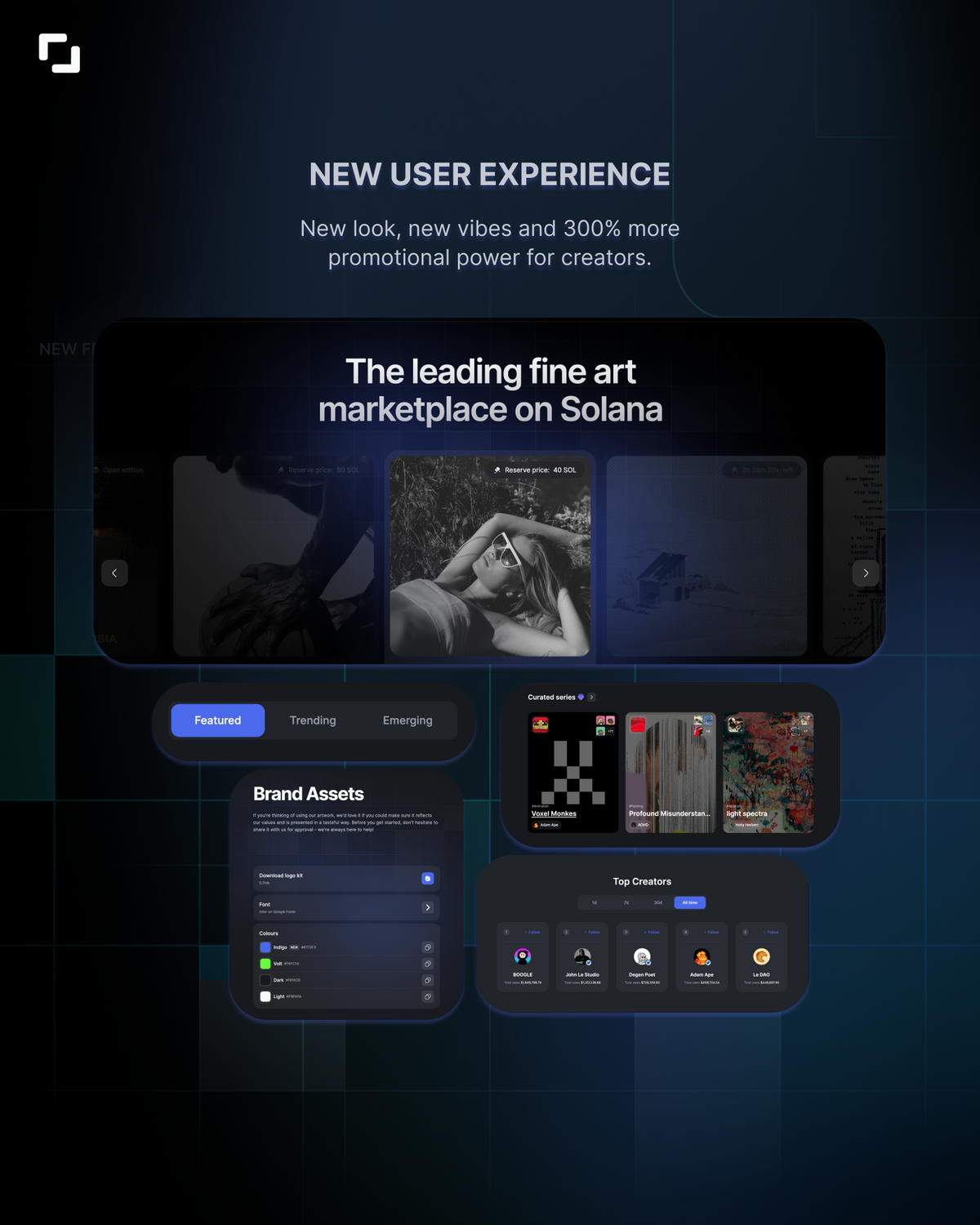 Introducing a new User Experience