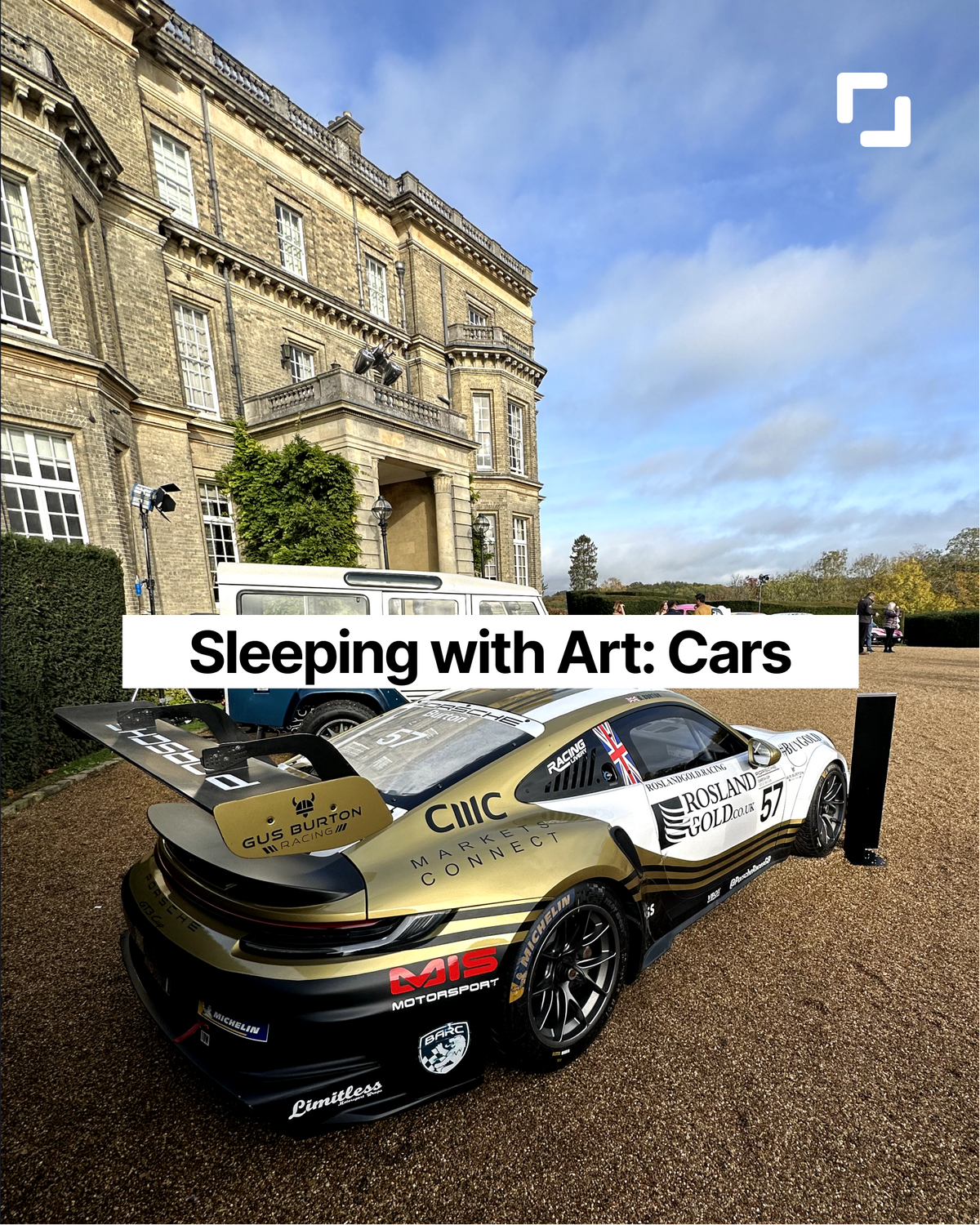 Sleeping with Art: The Art of Cars at Hedsor House