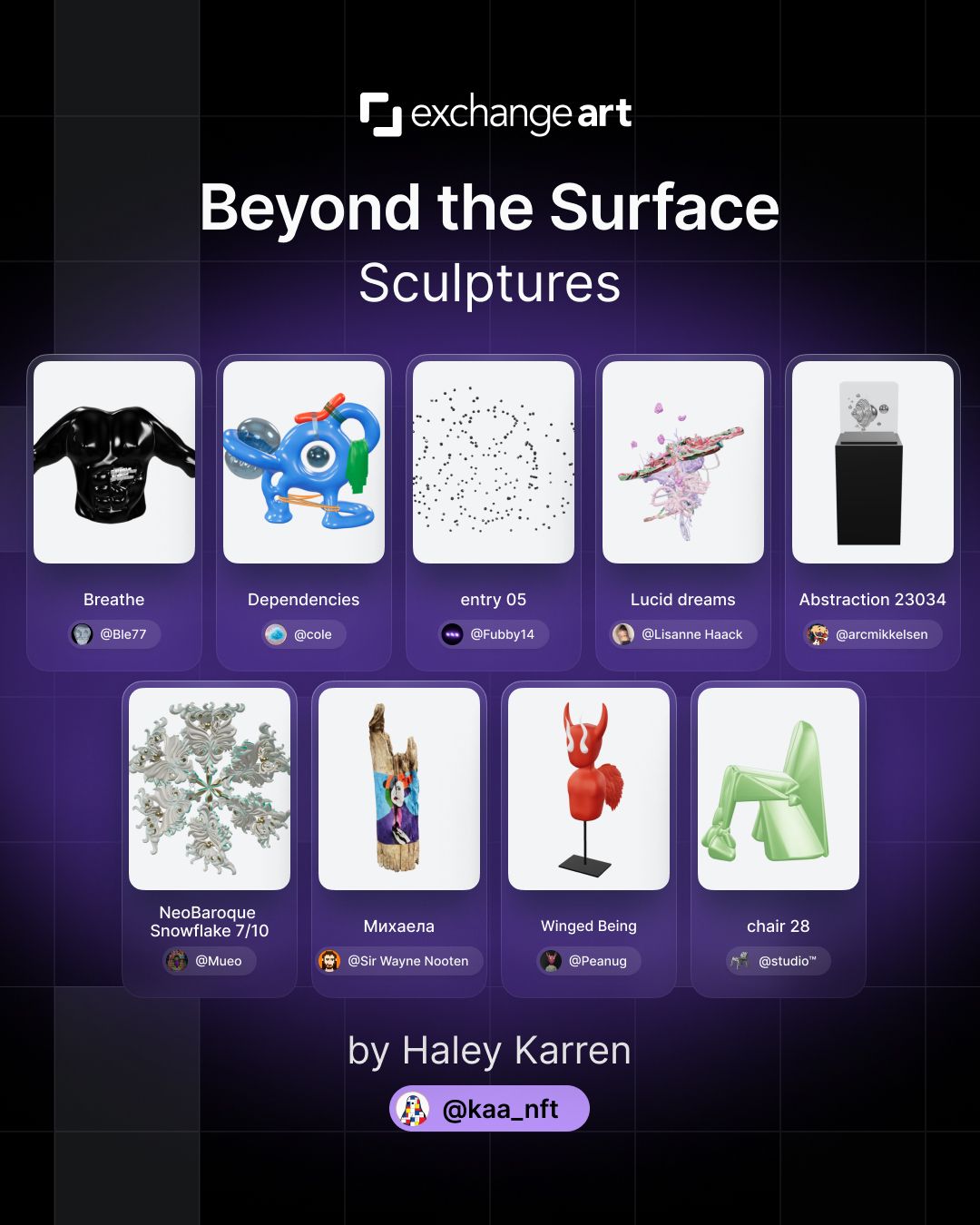 Beyond the Surface: Sculptures
